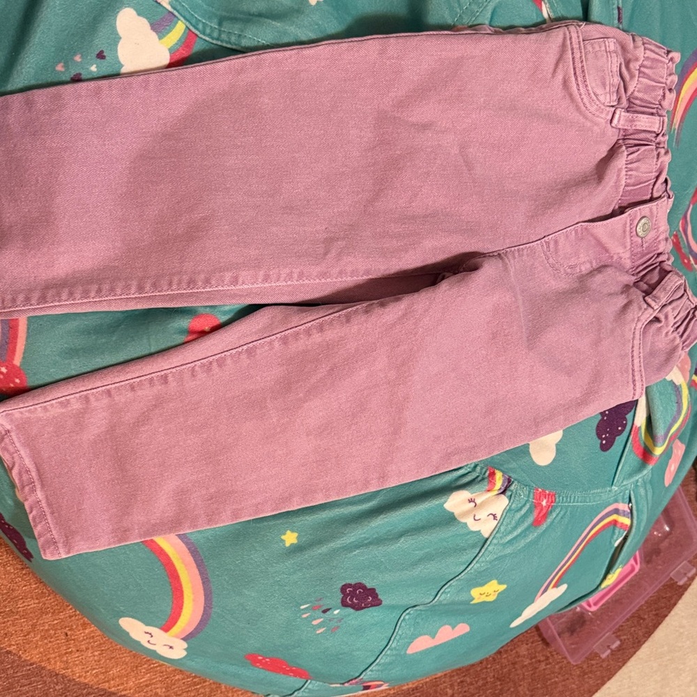 Kids Purple jeans
